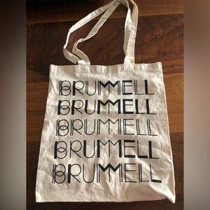 Brummell Cotton tote bag